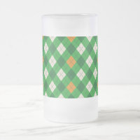 Dia de São Patrício argyle colorido irlandês