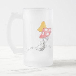Caneca De Cerveja Vidro Jateado Dia preguiçoso