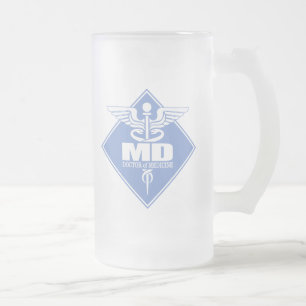 Caneca De Cerveja Vidro Jateado DM do Cad (diamante)