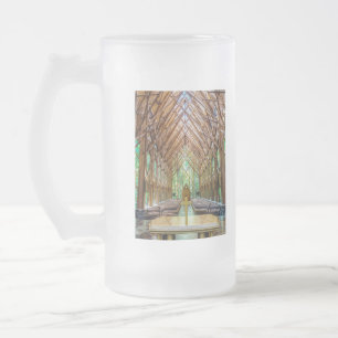 Caneca De Cerveja Vidro Jateado Do Fosco Altar Mug