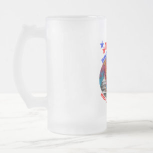 CANECA DE CERVEJA VIDRO JATEADO DONALD TRUMP INAUGURATION DAY 2025