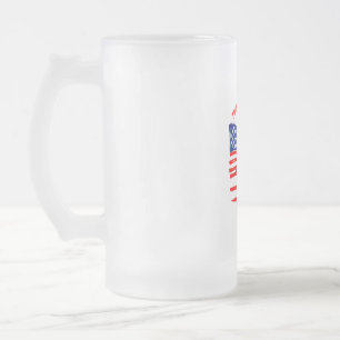 CANECA DE CERVEJA VIDRO JATEADO DONALD TRUMP-TRUMP GAROTAS FAZEM MELHOR