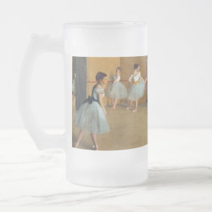 Caneca De Cerveja Vidro Jateado Edgar Degas A Dança Foyer na Ópera