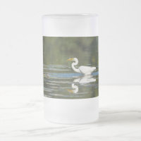 Egret Fish Banquete Fosco Mug