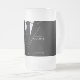 Caneca De Cerveja Vidro Jateado Empresa Engraçada Personalizada - Dão de Vidro de