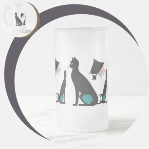 Caneca De Cerveja Vidro Jateado Eshu