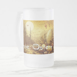 Caneca De Cerveja Vidro Jateado Esperança pascal em um mundo apocalíptico