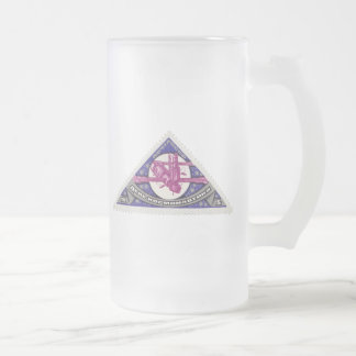 Caneca De Cerveja Vidro Jateado Estação espacial URSS 1989 do RIM