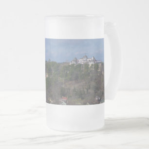 Caneca De Cerveja Vidro Jateado Eureka Hill Side Glass Beer Mug
