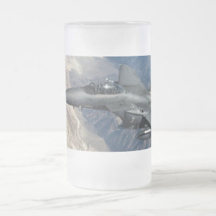 Caneca De Cerveja Vidro Jateado F-15 Strike Eagle