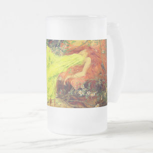 Caneca De Cerveja Vidro Jateado Fada — Arthur Wardle