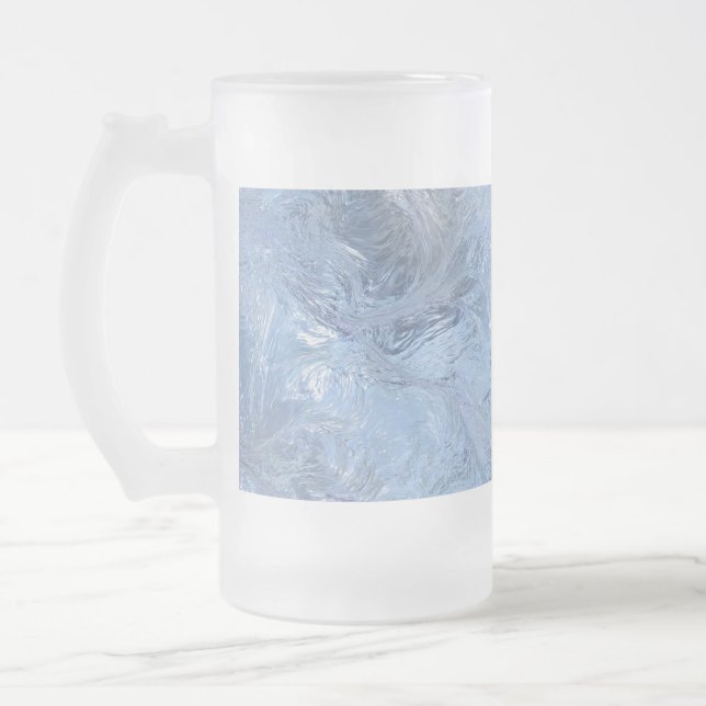 Caneca De Cerveja Vidro Jateado Falln Fantasy Ice (Esquerda)