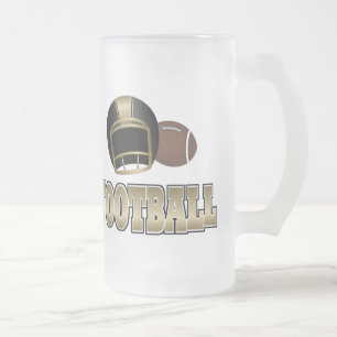 Caneca De Cerveja Vidro Jateado FB Mug