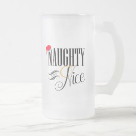 Caneca De Cerveja Vidro Jateado Feriado bom e travesso