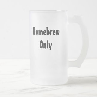 Caneca De Cerveja Vidro Jateado Fermentação home somente