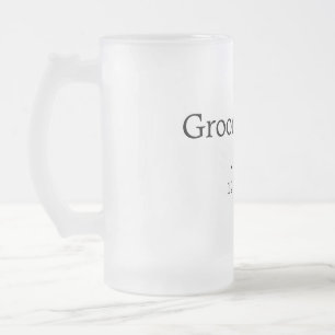 Caneca De Cerveja Vidro Jateado festa de despedida de solteiro padrinho adicionar 