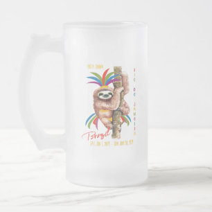 Caneca De Cerveja Vidro Jateado Festa Junina, Rio de Janeiro, Brasil, animal da