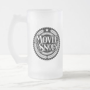 Caneca De Cerveja Vidro Jateado Filme Snob - amante de filmes engraçados