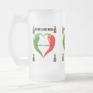 Caneca De Cerveja Vidro Jateado Fosco