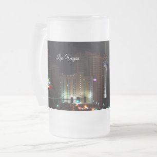 Caneca De Cerveja Vidro Jateado Fosco da Estrada do Paraíso em Vegas