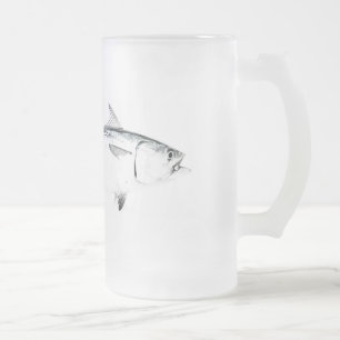 Caneca De Cerveja Vidro Jateado Fosco False Montauk 16 oz Mug
