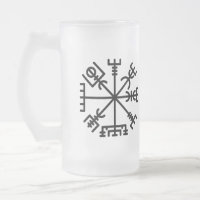 Fosco Glass Mug, Valhalla Oliver | Vegvisir