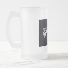 Caneca De Cerveja Vidro Jateado FOSCO ORP Beer Mug