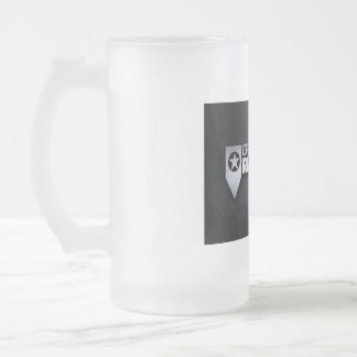 Caneca De Cerveja Vidro Jateado FOSCO ORP Beer Mug