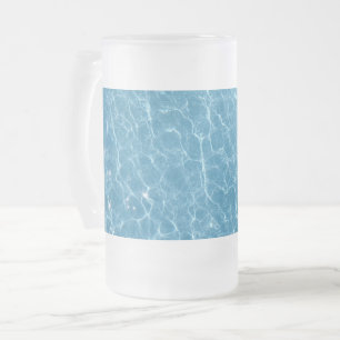 Caneca De Cerveja Vidro Jateado Fosco piscina 16 oz Placa de vidro do Fosco