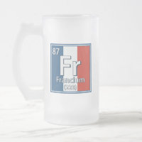Francium - França Bandeira da Ciência Francesa