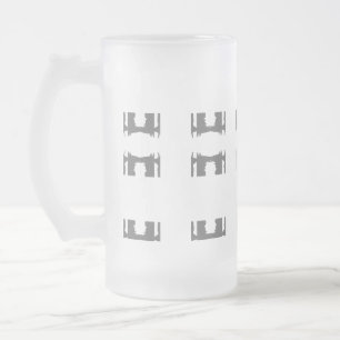 Caneca De Cerveja Vidro Jateado Gansos Greytone dos pássaros em vôo