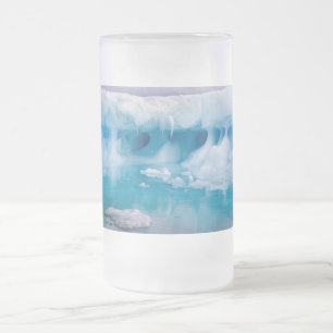 Caneca De Cerveja Vidro Jateado Gelo na Antártica