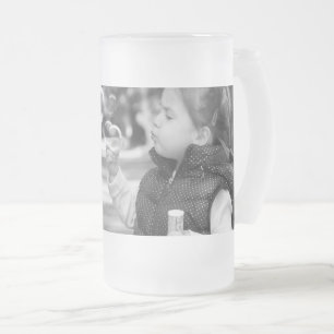 CANECA DE CERVEJA VIDRO JATEADO GENOMA ROSA DE DESENHO ANIMADO FOFO