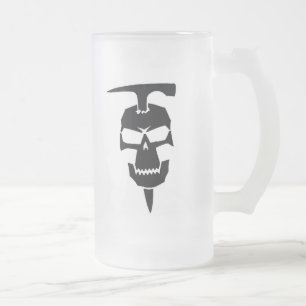 Caneca De Cerveja Vidro Jateado Geólogo do pirata