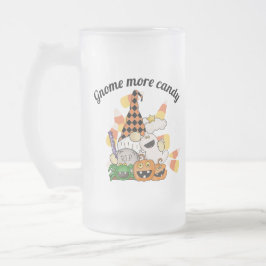 Caneca De Cerveja Vidro Jateado Gnome Aqui para os Boos