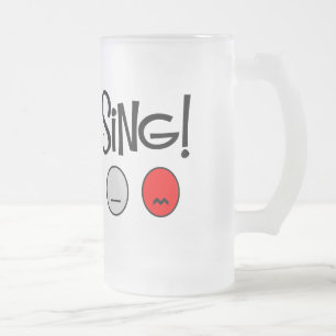 Caneca De Cerveja Vidro Jateado gottasing6