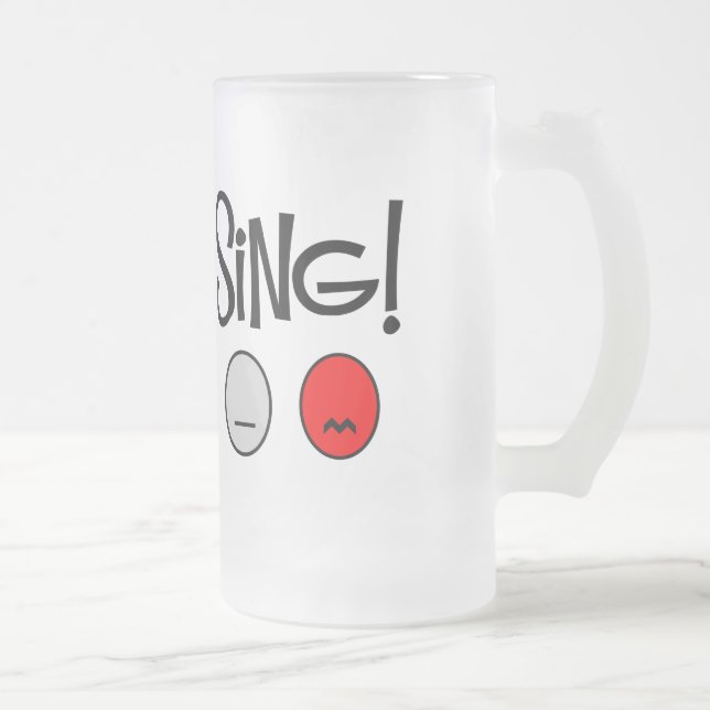 Caneca De Cerveja Vidro Jateado gottasing6 (Direita)