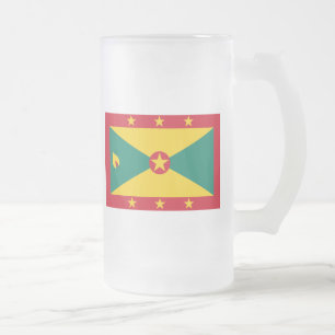 Caneca De Cerveja Vidro Jateado grenada