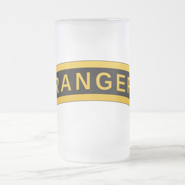 Caneca De Cerveja Vidro Jateado Guia Ranger (Centro)