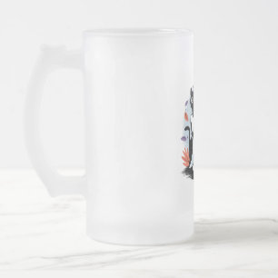 Caneca De Cerveja Vidro Jateado Halloween Night Prowl