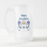 Caneca De Cerveja Vidro Jateado Hanukkah Dancing Dreidels e Jelly Doughnut<br><div class="desc">Você está vendo a Captura Lee Hiller de Fotografia e Designs de Decoração Doméstica e Escritório, Roupa, Presentes e Coleções. As Designs incluem Lee Hiller Photoographic e Mixed Media Digital Art Collection. Você pode ver sua fotografia da Nature em http://HikeOurPlanet.com/ e seguir seu blog de caminhada no Hot Primavera National...</div>