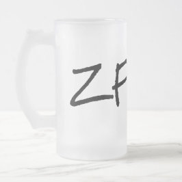 CANECA DE CERVEJA VIDRO JATEADO HB ZF