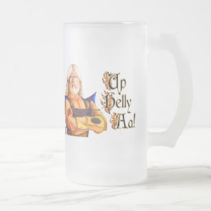 Caneca De Cerveja Vidro Jateado Helly Aa!