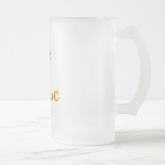 Caneca De Cerveja Vidro Jateado Hepatite C