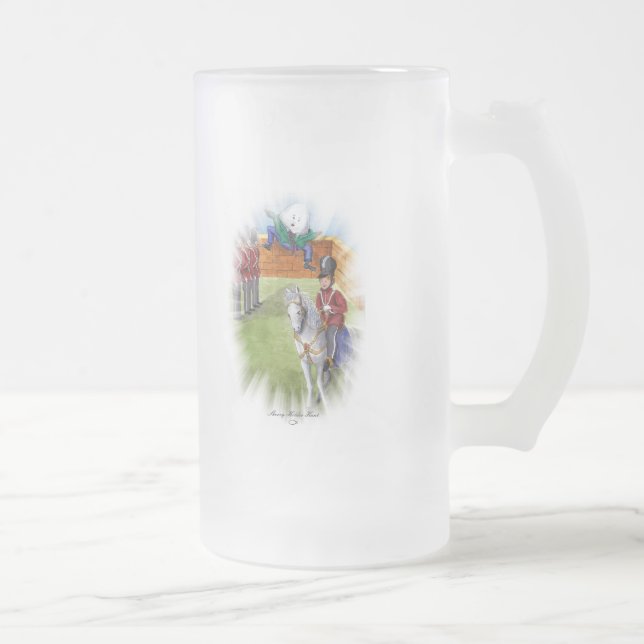 CANECA DE CERVEJA VIDRO JATEADO HUMPTY DUMPTY (Direita)