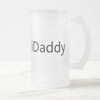 Caneca De Cerveja Vidro Jateado iDaddy