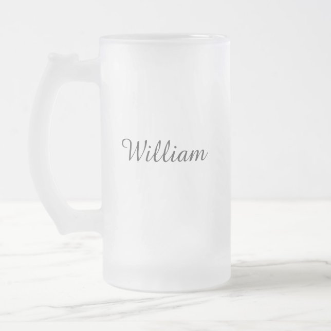Caneca De Cerveja Vidro Jateado Imprensa Petal Personalizada Elegante Vidro de Co- (Esquerda)