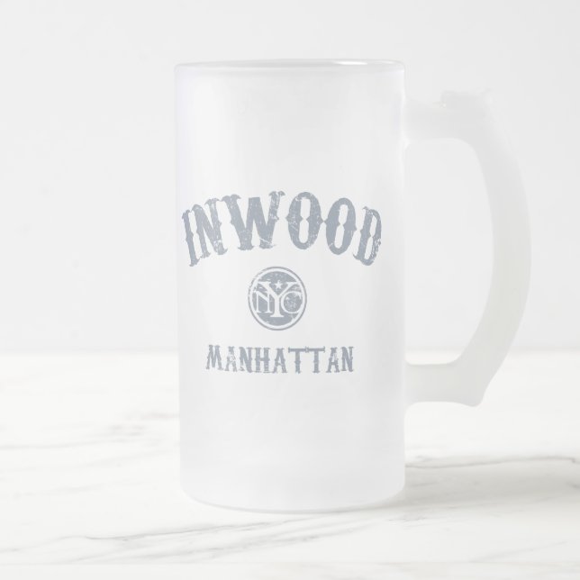 Caneca De Cerveja Vidro Jateado Inwood (Direita)