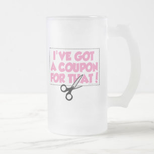 Caneca De Cerveja Vidro Jateado I've obteve um vale para aquele