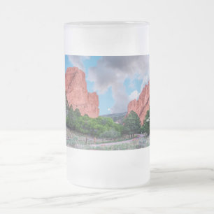 Caneca De Cerveja Vidro Jateado Jardim De Bocas De Gods Mug